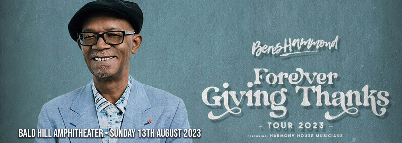 Beres Hammond at Bald Hill Amphitheater